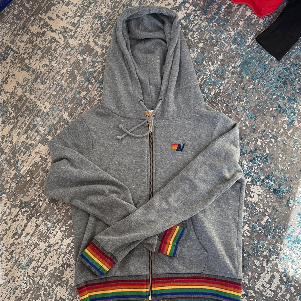 Aviator Nation gray sweatshirt